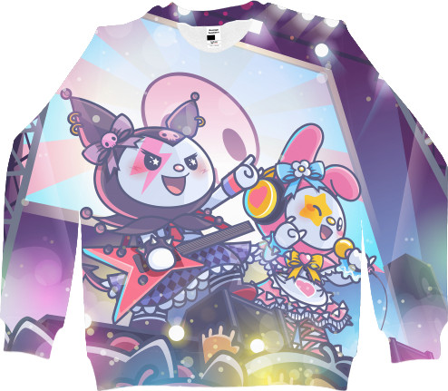 Women's Sweatshirt 3D - Kuromi 12 - Mfest