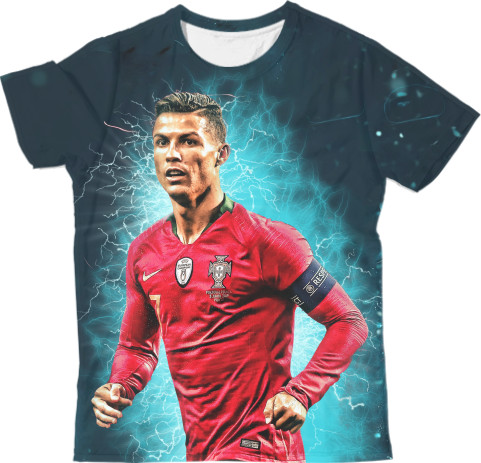 Man's T-shirt 3D -  Cristiano Ronaldo - Mfest