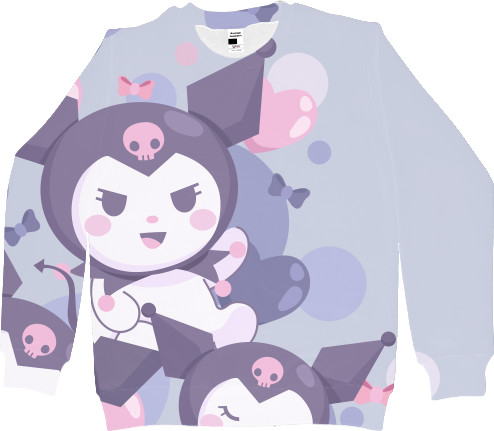 Women's Sweatshirt 3D - Kuromi 16 - Mfest