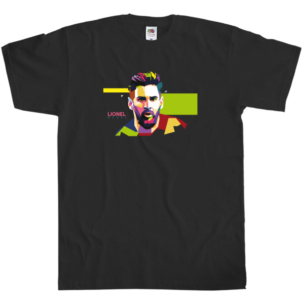 Men's T-Shirt Fruit of the loom - Lionel Messi  - Mfest