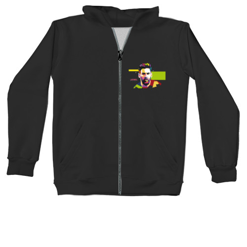 Kids' Zip-through Hoodie - Lionel Messi  - Mfest