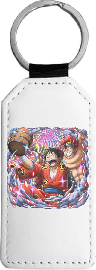 Rectangular Keychain - One Piece 44 - Mfest