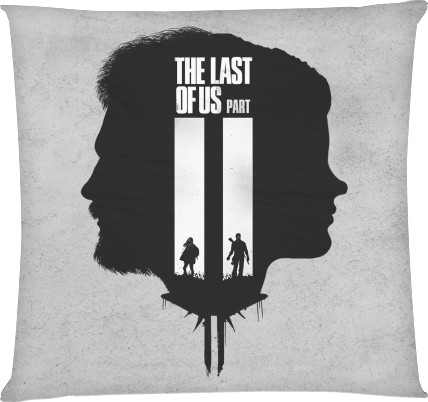 Подушка квадратная - The Last Of Us Part II  - Mfest