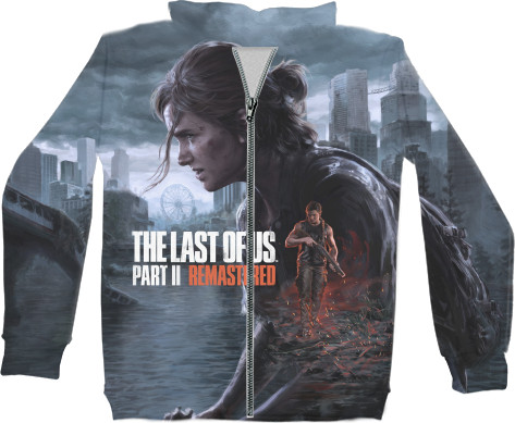 The Last of Us - 3D Zip Up Hoodie Kids - The Last of Us Part Remastered - Mfest