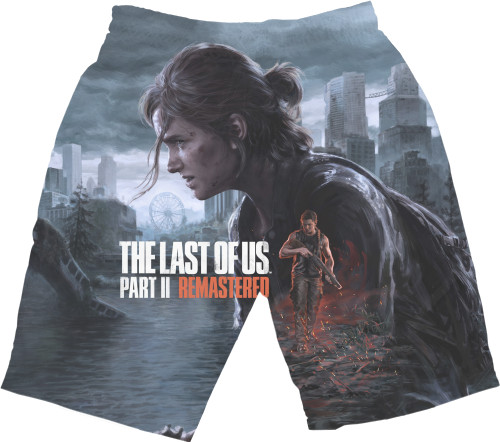 Шорты 3D Мужские - The Last of Us Part Remastered - Mfest