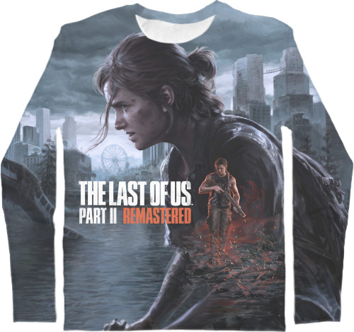 Kids' Longsleeve Shirt 3D - The Last of Us Part Remastered - Mfest