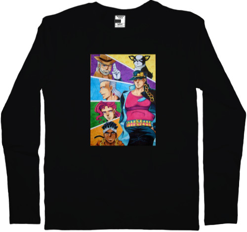 Men's Longsleeve Shirt - JoJo's Bizarre Adventure - Mfest