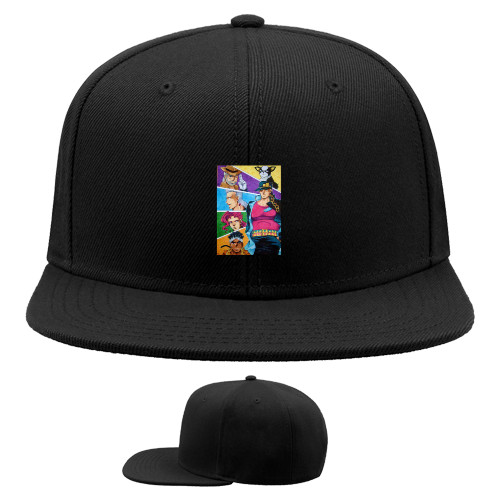 Snapback Baseball Cap - JoJo's Bizarre Adventure - Mfest