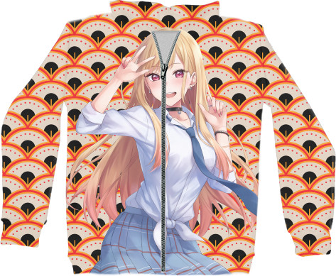 Unisex Zip-through Hoodie 3D - Sono Bisque Doll wa Koi wo Suru - Mfest