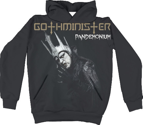 Худи 3D Унисекс - Gothminister - Mfest