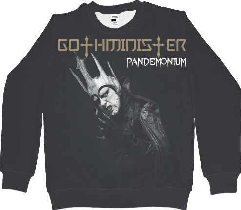 Свитшот 3D Мужской - Gothminister - Mfest