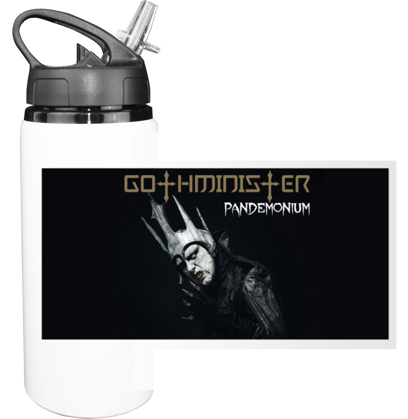 Бутылка для воды - Gothminister - Mfest