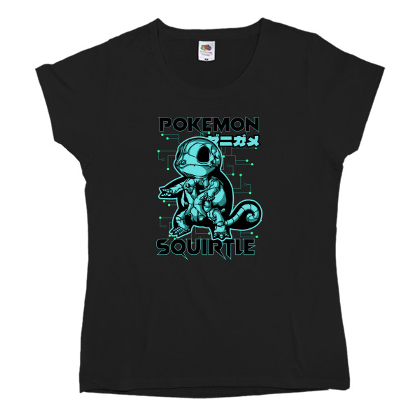 Women's T-shirt Fruit of the loom - Squirtle - Mfest