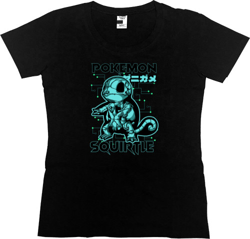 Women's Premium T-Shirt - Squirtle - Mfest