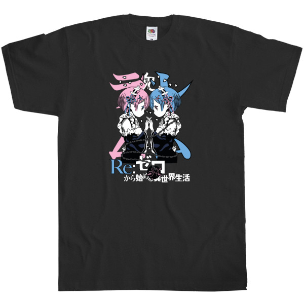 Men's T-Shirt Fruit of the loom - Re Zero - Mfest