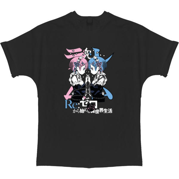 T-shirt Oversize - Re Zero - Mfest