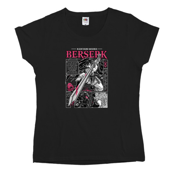 Women's T-shirt Fruit of the loom -  Berserk - Mfest