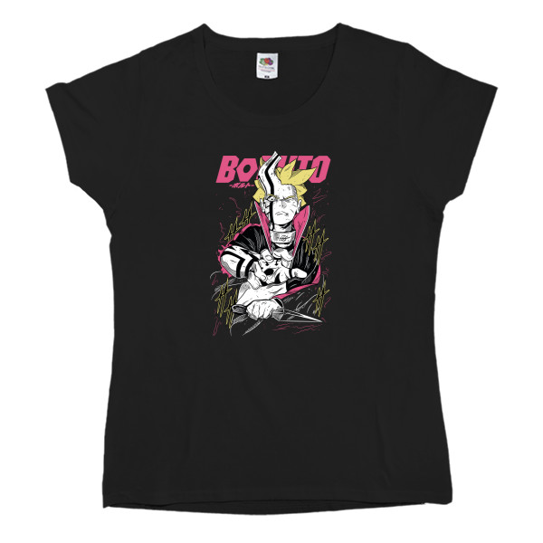 Women's T-shirt Fruit of the loom - Boruto - Mfest