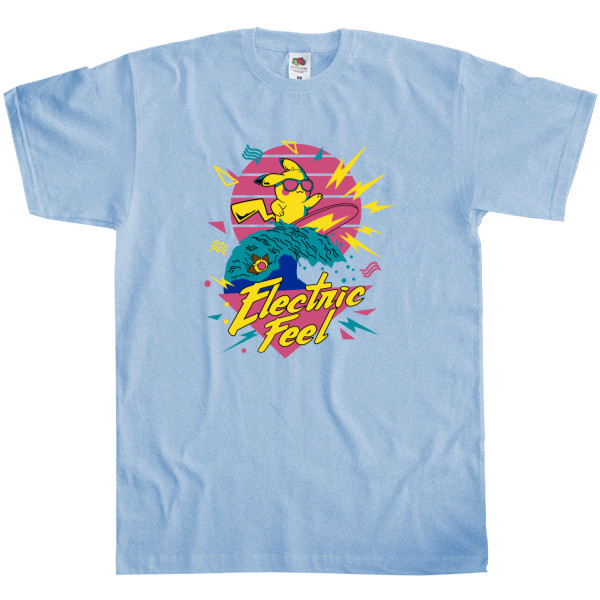 Kids' T-Shirt Fruit of the loom - Pokemon Electric Feel - Mfest