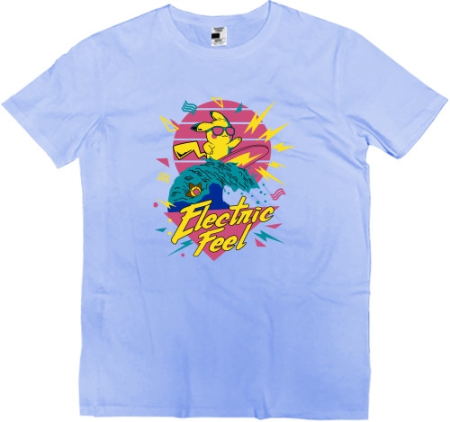 Kids' Premium T-Shirt - Pokemon Electric Feel - Mfest