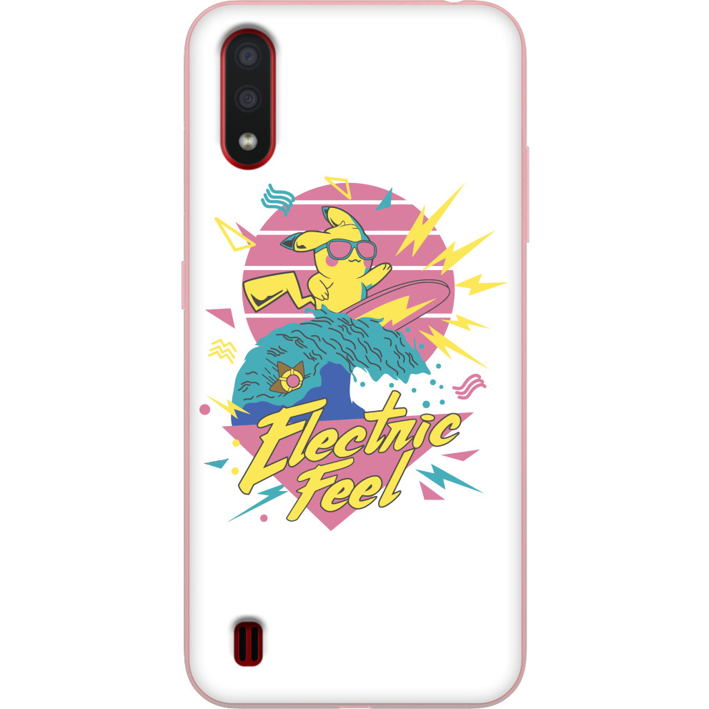 Чехол Samsung - Pokemon Electric Feel - Mfest