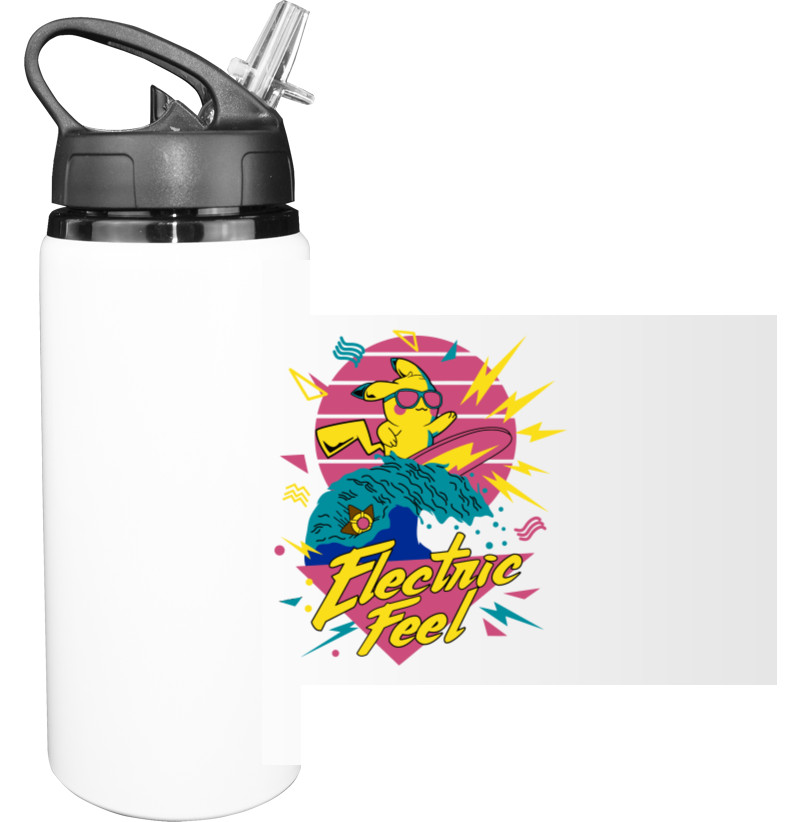 Sport Water Bottle - Pokemon Electric Feel - Mfest