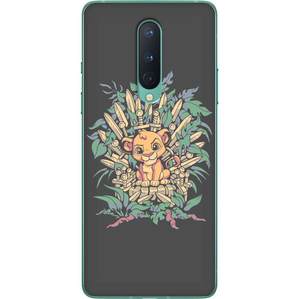 Чехол OnePlus -  Lion King on the throne - Mfest