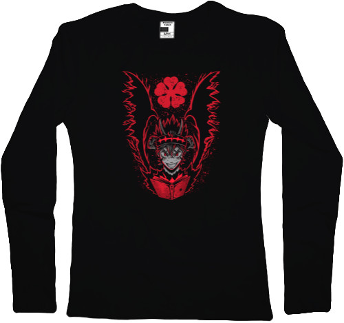 Women's Longsleeve Shirt - Black Clover 2 - Mfest