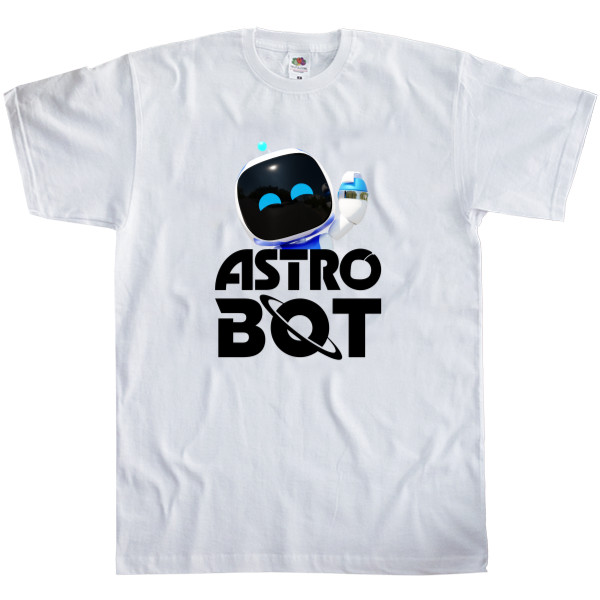 Футболка Классика Мужская Fruit of the loom - Astro Bot 3 - Mfest