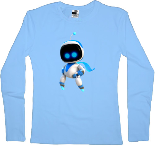 Women's Longsleeve Shirt - Astro Bot - Mfest