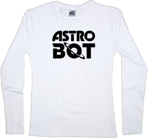 Women's Longsleeve Shirt - Astro Bot logo - Mfest