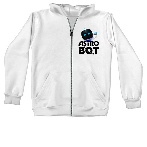 Unisex Zip-through Hoodie - Astro Bot 3 - Mfest