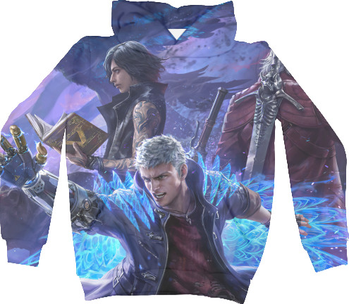 Unisex Hoodie 3D -  Devil May Cry  - Mfest