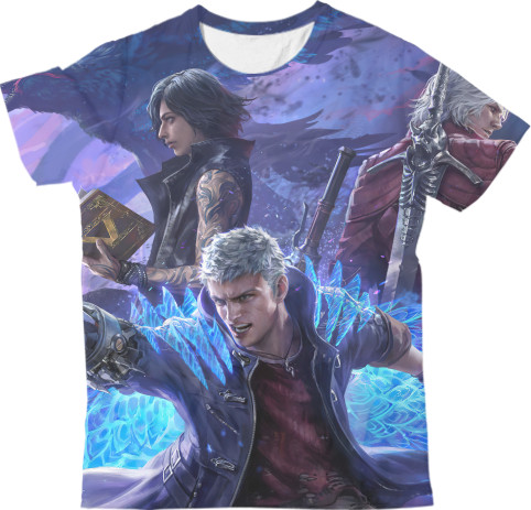 Kids' T-Shirt 3D -  Devil May Cry  - Mfest