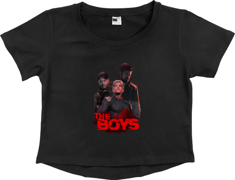 Women's Cropped Premium T-Shirt - The Boys 2 - Mfest