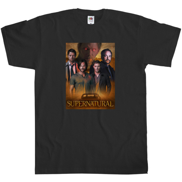 Men's T-Shirt Fruit of the loom - Supernatural - Mfest