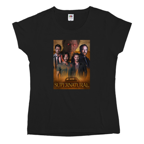 Women's T-shirt Fruit of the loom - Supernatural - Mfest