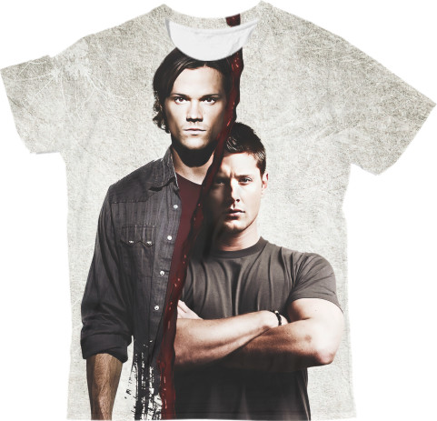 Man's T-shirt 3D - Supernatural 3 - Mfest