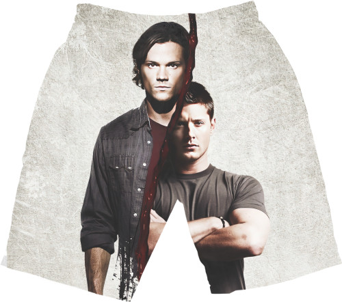 Men's Shorts 3D - Supernatural 3 - Mfest