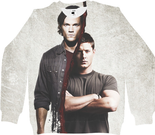 Men's Sweatshirt 3D - Supernatural 3 - Mfest