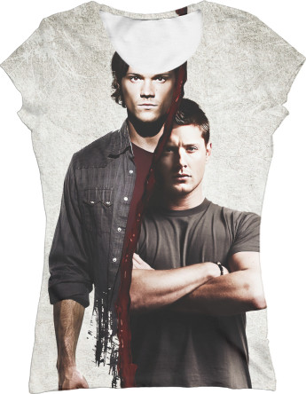 Women's T-Shirt 3D - Supernatural 3 - Mfest