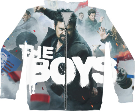 Unisex Zip-through Hoodie 3D - The Boys 3 - Mfest