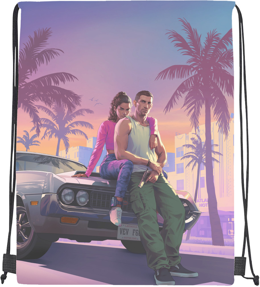 Drawstring Bag - GTA 6 - Mfest