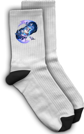 Socks - Silver Wolf - Mfest