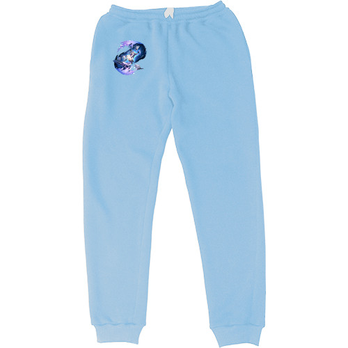 Kids' Sweatpants - Silver Wolf - Mfest