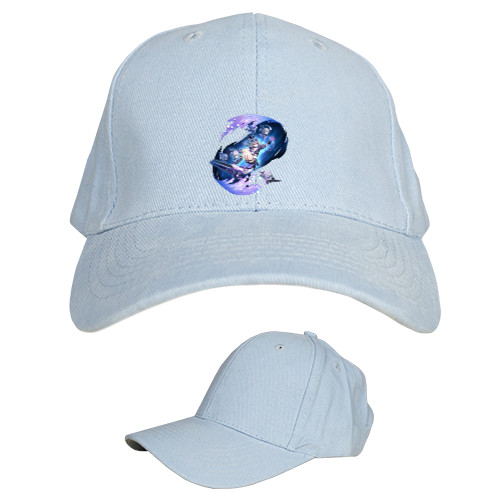 Kids' Baseball Cap 6-panel - Silver Wolf - Mfest