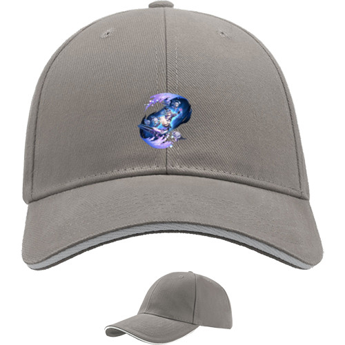 Sandwich Baseball Cap - Silver Wolf - Mfest