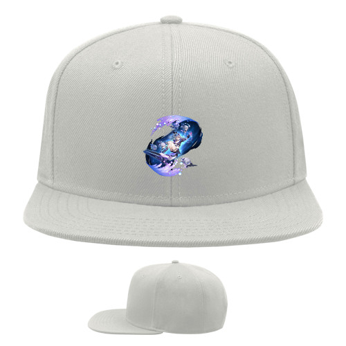 Snapback Baseball Cap - Silver Wolf - Mfest