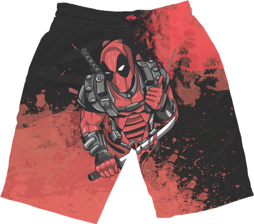 Men's Shorts 3D - Deadpool 16 - Mfest