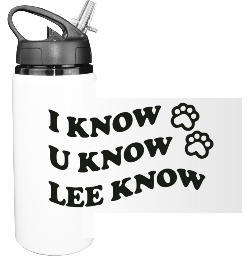 Sport Water Bottle - Lee Know 2 - Mfest